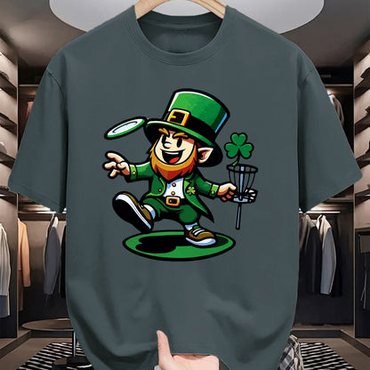 Patrick Day Shirts for Family, Funny Patrick Day shirts, st patrick's day Unisex T-Shirt/Hoodie/Sweatshirt HLT00 - Disc Golf Funny St. Patrick Day Lucky Irish Shamrock Player T-Shirt