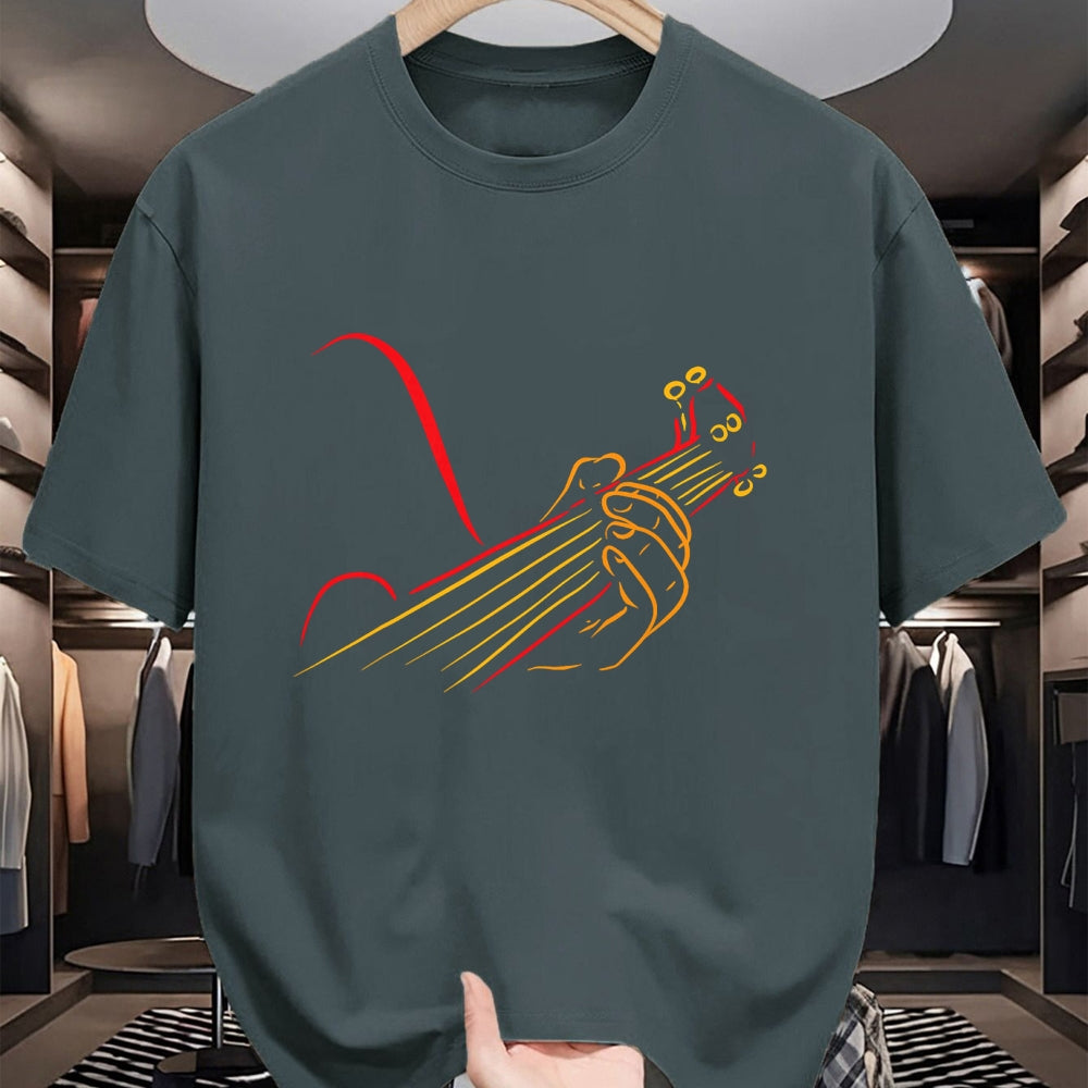 Guitar Lover Shirt, Funny Guitar UnisexT-Shirt/Hoodie/Sweatshirt HLT00 - Playing Guitar Guitarist Music Life Funny Gift T-Shirt