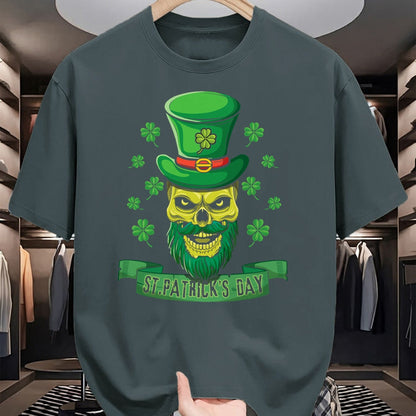 Patrick Day Shirts for Family, Funny Patrick Day shirts, st patrick's day Unisex T-Shirt/Hoodie/Sweatshirt HLT00 - Sugar Bone Irish Skeleton Shamrock Saint Patrick Day T-Shirt