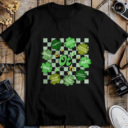 Patrick Day Shirts for Family, Funny Patrick Day shirts, st patrick's day Unisex T-Shirt/Hoodie/Sweatshirt HLT00 - Occupational Therapy OT Therapist Shamrock St Patrick Day T-Shirt