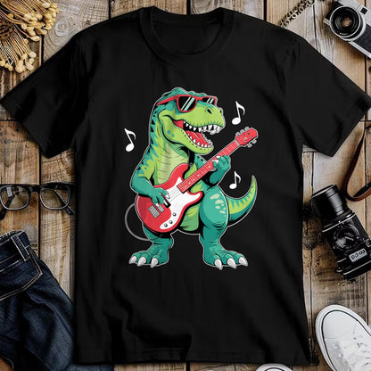 Guitar Lover Shirt, Funny Guitar UnisexT-Shirt/Hoodie/Sweatshirt HLT00 - Funny Dinosaur and Guitar Lover Toddler Boys Kids Men T-Shirt