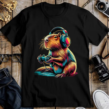 Cute Capybara Shirt, Funny Capybara UnisexT-Shirt/Hoodie/Sweatshirt HLT00 - Capybara Funny Video Games Capybara T-Shirt