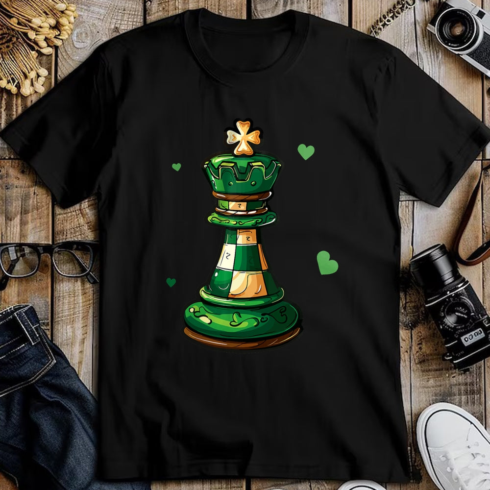 Patrick Day Shirts for Family, Funny Patrick Day shirts, st patrick's day Unisex T-Shirt/Hoodie/Sweatshirt HLT00 - Chess Funny St. Patrick Day Lucky Irish Shamrock Player T-Shirt
