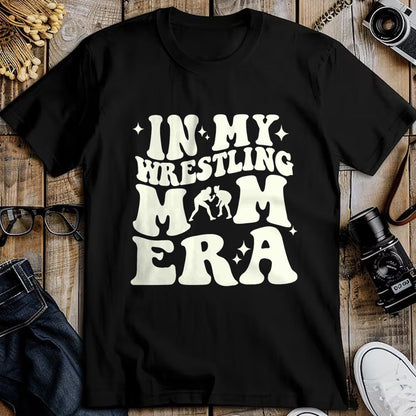 Gift for Mom Shirt, Funny Mom Unisex T-Shirt/Hoodie/Sweatshirt HLT00 - In my wrestling mom era T-Shirt