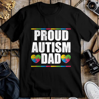 Gift for Dad Shirt, Funny Dad Unisex T-Shirt/Hoodie/Sweatshirt HLT00 – Proud Autism Dad T Shirt Father of Autistic Child
