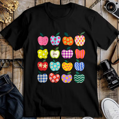 Best Teacher Shirt, Funny Teacher UnisexT-Shirt/Hoodie/Sweatshirt HLT00 - Cute Art Apples Back to School Teacher Student Funny Apple T-Shirt