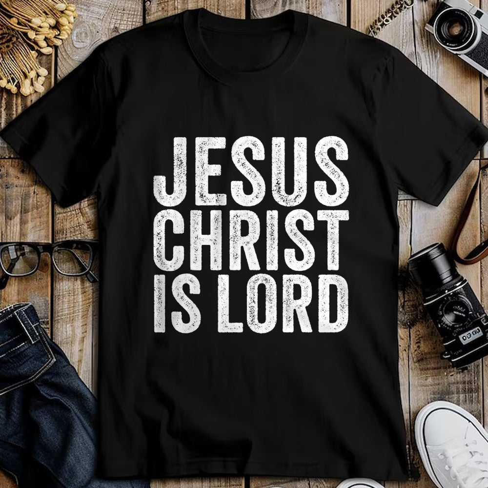 Christian Tee, Christian Faith Unisex T-Shirt/Hoodie/Sweatshirt HLT00 - Jesus Christ Is Lord Christian Faith Believer Religion T-Shirt