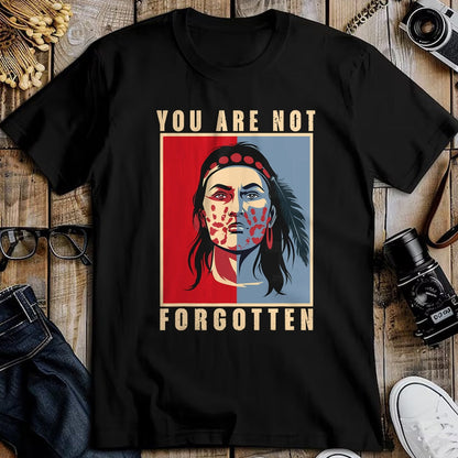 Native American T-Shirts, Vintage Native American Unisex T-Shirt/Hoodie/Sweatshirt HLT00 - You Are Not Forgotten Mmiw Awareness Native American Indian