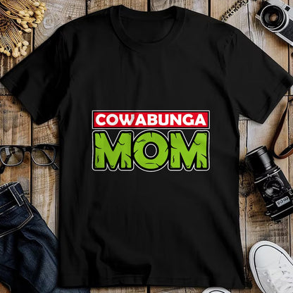 Gift for Mom Shirt, Funny Mom Unisex T-Shirt/Hoodie/Sweatshirt HLT00 - Mademark x Teenage Mutant Ninja Turtles - Cowabunga Mom Mother_s Day T-Shirt