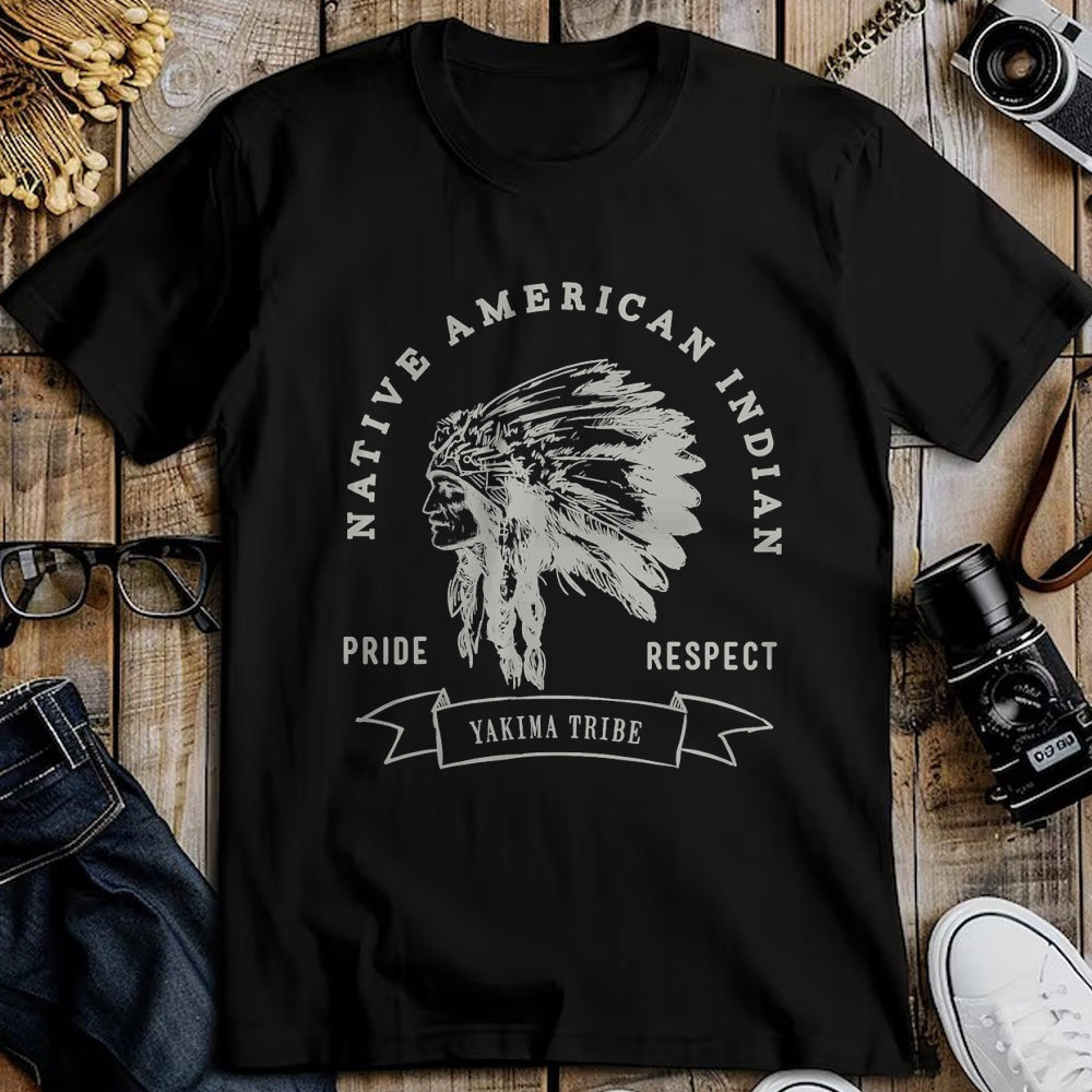 Native American T-Shirts, Vintage Native American Unisex T-Shirt/Hoodie/Sweatshirt HLT00 - Yakima Tribe Native American Indian Pride Respect