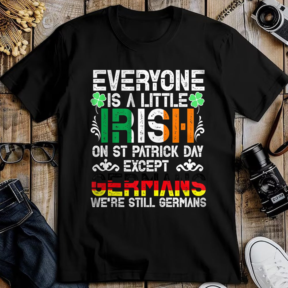 Patrick Day Shirts for Family, Funny Patrick Day shirts, st patrick's day Unisex T-Shirt/Hoodie/Sweatshirt HLT00 - Everyone Is A Little Irish On St Patrick Day Except Germans Tank Top