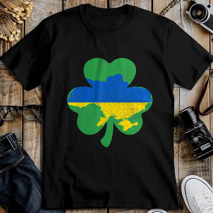 Patrick Day Shirts for Family, Funny Patrick Day shirts, st patrick's day Unisex T-Shirt/Hoodie/Sweatshirt HLT00 - Irish Shamrock Good Luck Ukrainians Ukraine Map Patrick Day T-Shirt