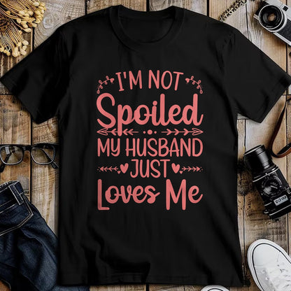 Best Wife Shirt, Wife and Husband Unisex T-Shirt/Hoodie/Sweatshirt HLT00 - Gift for wife T shirt, spoiled wife   Funny Spoiled Wife Art For Women Girls Husband Spoiled Wife Lo (3)