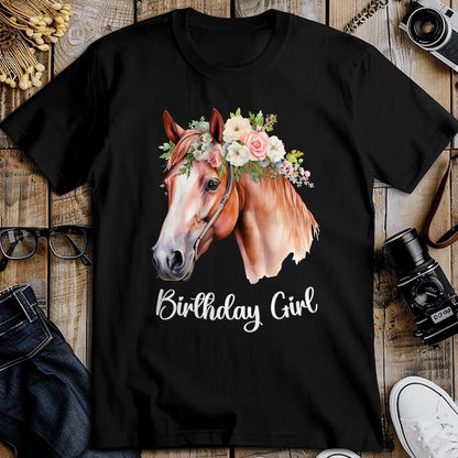 Best Horse Lover Shirt , Funny Horse UnisexT-Shirt/Hoodie/Sweatshirt HLT00 - Horse Birthday Girl Party Outfit Pony Daughter Granddaughter T-Shirt