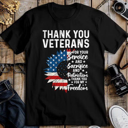 Proud Veteran Shirt, Funny Veteran UnisexT-Shirt/Hoodie/Sweatshirt HLT00 - Womens Thank You Veterans for Your Service and Sacrifice US Veteran V-Neck T-Shirt