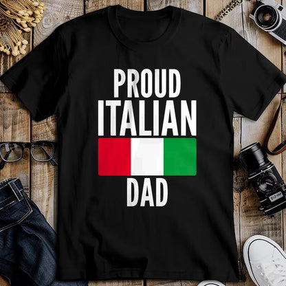 Gift for Dad Shirt, Funny Dad Unisex T-Shirt/Hoodie/Sweatshirt HLT00 – Proud Italian Dad Funny Saying for Italian Fathers T-Shirt