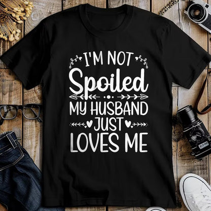 Best Wife Shirt, Wife and Husband Unisex T-Shirt/Hoodie/Sweatshirt HLT00 - Gift for wife T shirt, spoiled wife   Funny Spoiled Wife Art For Women Girls Husband Spoiled Wife Pr (16)