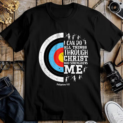 Christian Tee, Christian Faith Unisex T-Shirt/Hoodie/Sweatshirt HLT00 - Christian Archery Gifts Women Teen Girls Men Boys Religious T-Shirt