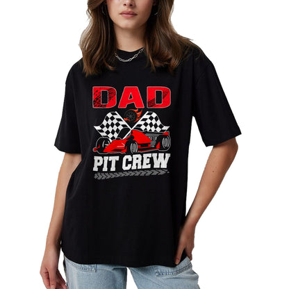 Best Thanksgiving Family Shirt , Funny Thanksgiving UnisexT-Shirt/Hoodie/Sweatshirt HLT00 - Dad Pit Crew Racing Family Race Car Birthday Boy T-Shirt