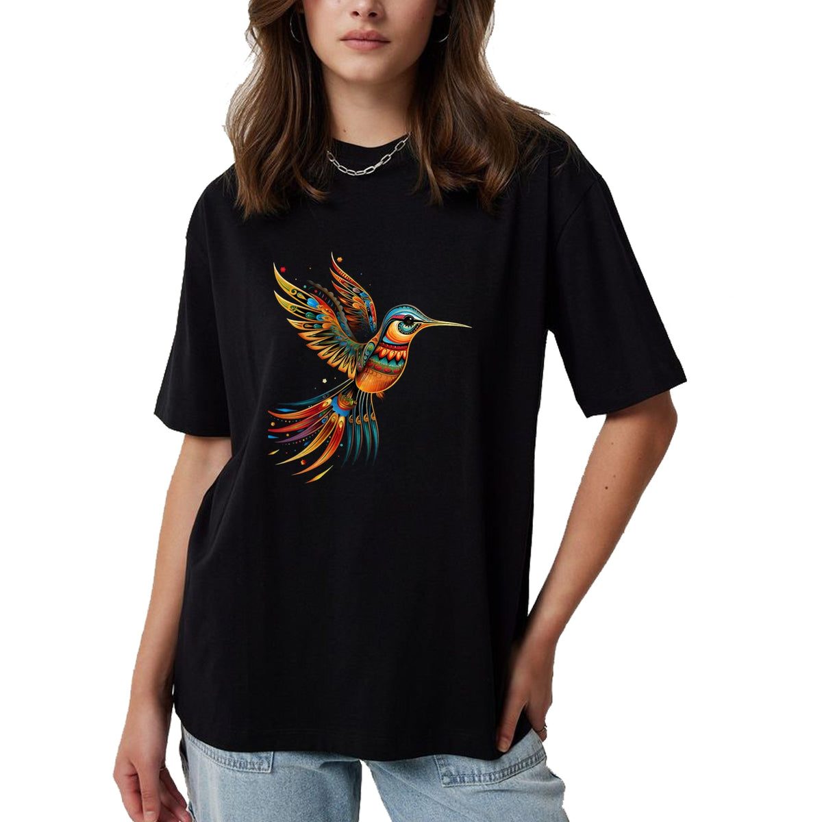 Native American T-Shirts, Vintage Native American Unisex T-Shirt/Hoodie/Sweatshirt HLT00 - Hummingbird Native American Tribal Arts Indian Indigenous