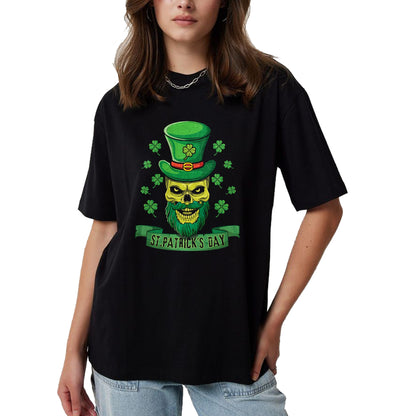 Patrick Day Shirts for Family, Funny Patrick Day shirts, st patrick's day Unisex T-Shirt/Hoodie/Sweatshirt HLT00 - Sugar Bone Irish Skeleton Shamrock Saint Patrick Day T-Shirt