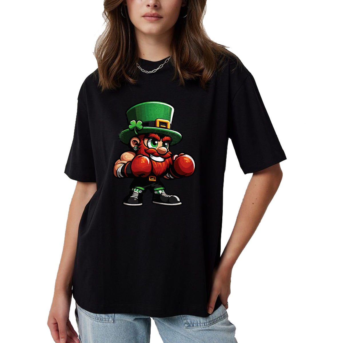Patrick Day Shirts for Family, Funny Patrick Day shirts, st patrick's day Unisex T-Shirt/Hoodie/Sweatshirt HLT00 - Boxing Funny St. Patrick Day Lucky Irish Shamrock T-Shirt