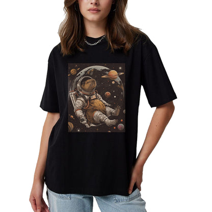 Cute Capybara Shirt, Funny Capybara Unisex T-Shirt/Hoodie/Sweatshirt HLT00 - Funny Graphic Capybara Long Sleeve T-Shirt (23)
