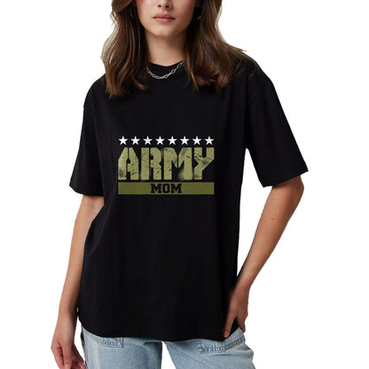 Gift for Mom Shirt, Funny Mom Unisex T-Shirt/Hoodie/Sweatshirt HLT00 - Proud Army Mom Shirt  US Army Mom t shirt Gift