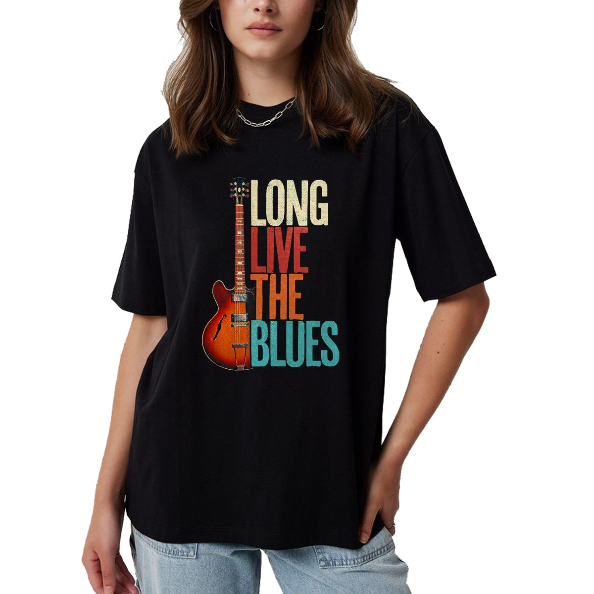 Guitar Lover Shirt, Funny Guitar UnisexT-Shirt/Hoodie/Sweatshirt HLT00 - Blues Music Guitar Funny for Guitarist Guitar Player Vintage T-Shirt