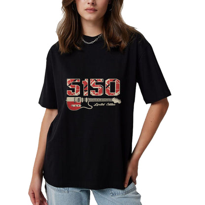 Guitar Lover Shirt, Funny Guitar UnisexT-Shirt/Hoodie/Sweatshirt HLT00 - Vintage 5150 Classic Rock Music Guitar Limited Edition T-Shirt