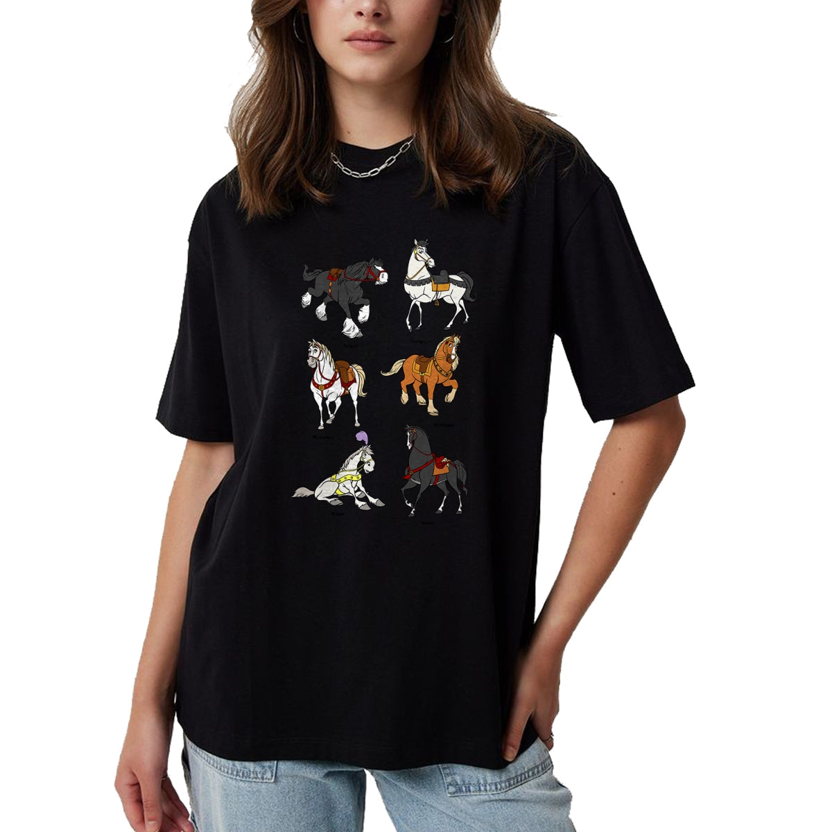 Best Horse Lover Shirt , Funny Horse UnisexT-Shirt/Hoodie/Sweatshirt HLT00 - Disney Princess Horses T-Shirt
