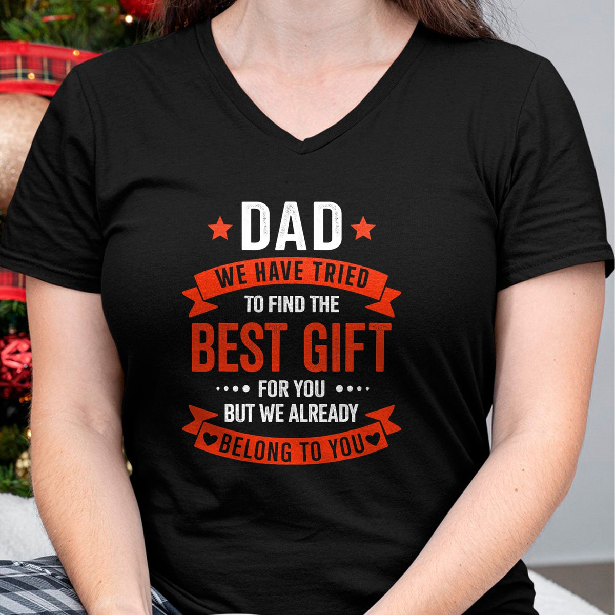 Gift for Dad Shirt, Funny Dad Unisex T-Shirt/Hoodie/Sweatshirt HLT00 – Dad best gift from kids for fathers day christmas birthday T-Shirt