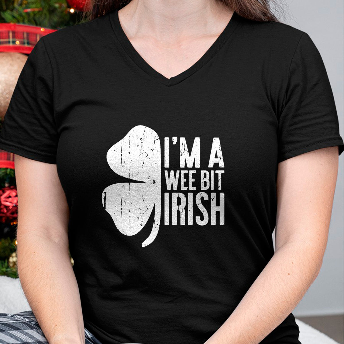 Patrick Day Shirts for Family, Funny Patrick Day shirts, st patrick's day Unisex T-Shirt/Hoodie/Sweatshirt HLT00 - I_m A Wee Bit Irish T-Shirt St Patricks Day Shirt T-Shirt
