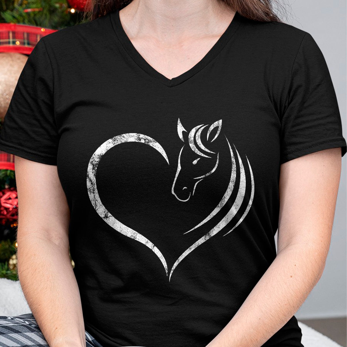 Best Horse Lover Shirt , Funny Horse UnisexT-Shirt/Hoodie/Sweatshirt HLT00 - Cute Horse Lover Outfit Gift for Girls Women Horse and Heart T-Shirt Small