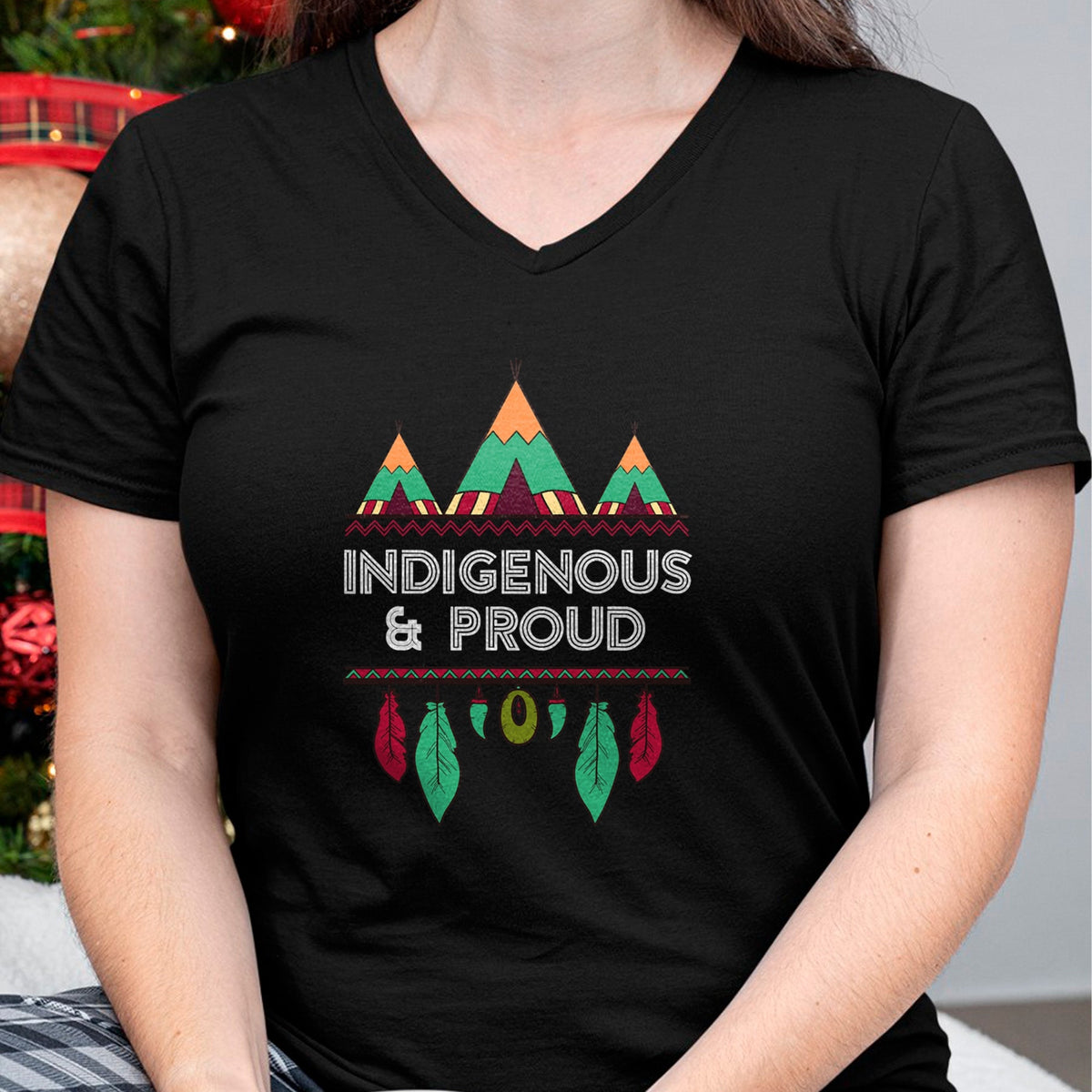 Native American T-Shirts, Vintage Native American Unisex T-Shirt/Hoodie/Sweatshirt HLT00 - Indigenous and Proud Native Pride Indigenous People T