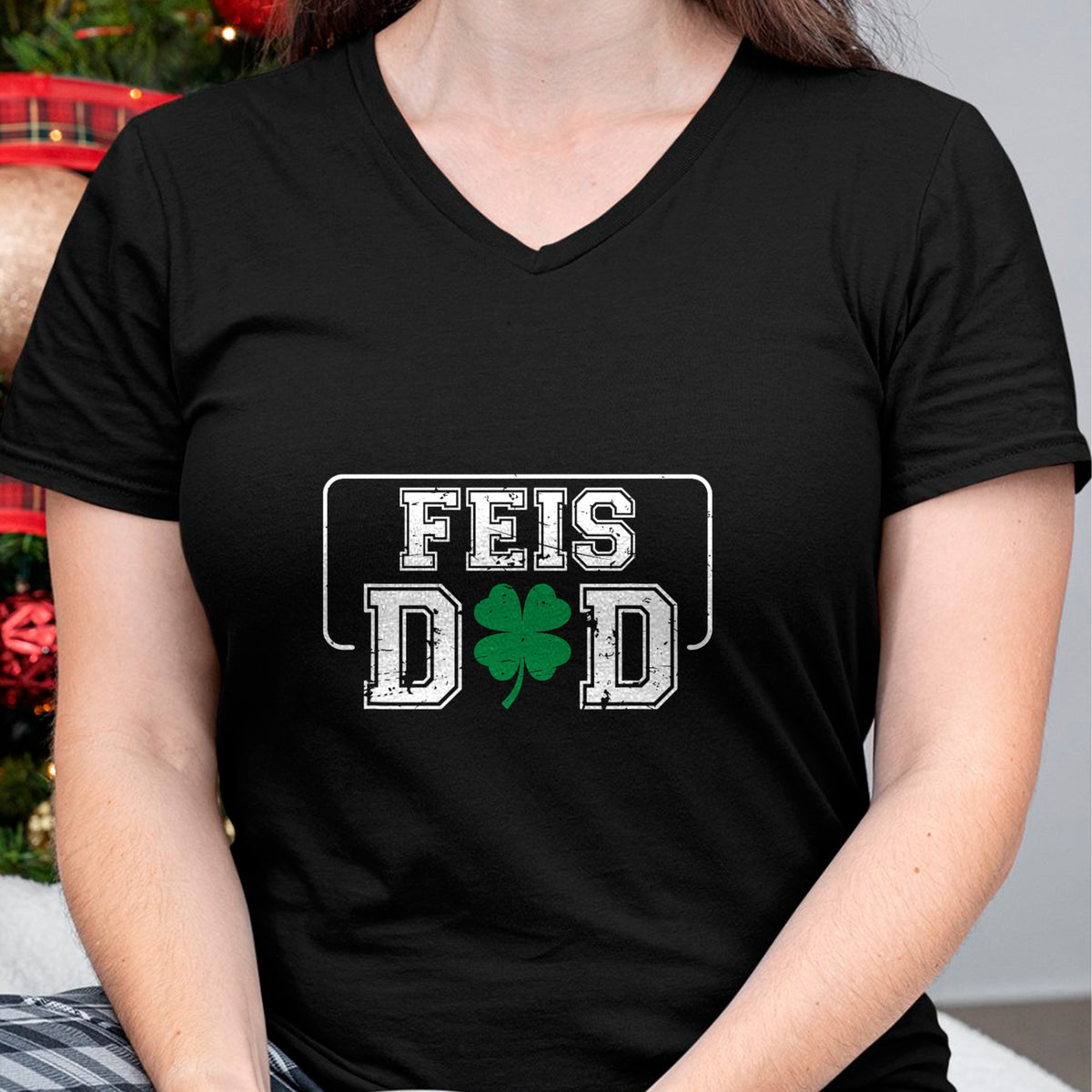 Patrick Day Shirts for Family, Funny Patrick Day shirts, st patrick's day Unisex T-Shirt/Hoodie/Sweatshirt HLT00 - Vintage Shamrock Feis Dad St Patrick Day Festival For Father T-Shirt