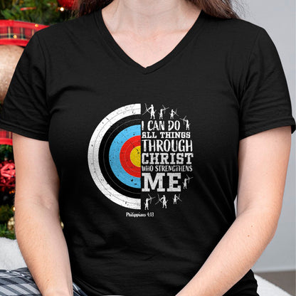 Christian Tee, Christian Faith Unisex T-Shirt/Hoodie/Sweatshirt HLT00 - Christian Archery Gifts Women Teen Girls Men Boys Religious T-Shirt