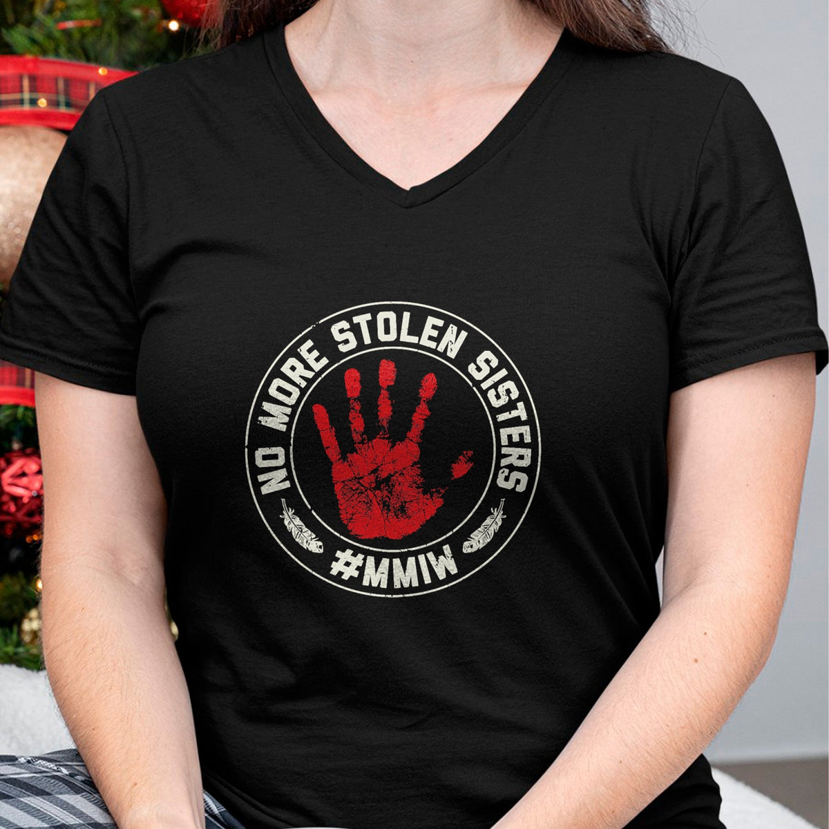 Native American T-Shirts, Vintage Native American Unisex T-Shirt/Hoodie/Sweatshirt HLT00 - No More Stolen Sisters MMIW Missing Murdered Indigenous Girl