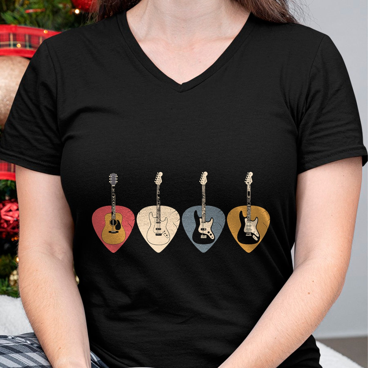 Guitar Lover Shirt, Funny Guitar UnisexT-Shirt/Hoodie/Sweatshirt HLT00 - Funny Guitar Design for Men Women Guitarist Guitar Player T-Shirt (2)