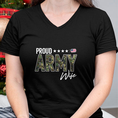 Best Wife Shirt, Wife and Husband Unisex T-Shirt/Hoodie/Sweatshirt HLT00 - Gift for wife T shirt, lucky wife   OCP Proud Army Wife Pullover Hoodie
