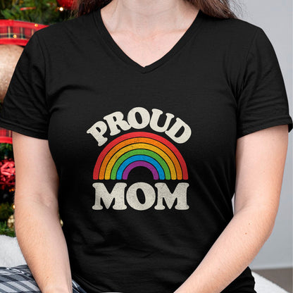 Gift for Mom Shirt, Funny Mom Unisex T-Shirt/Hoodie/Sweatshirt HLT00 - LGBTQ Proud Mom Gay Pride LGBT Ally Rainbow Mothers Day T-Shirt