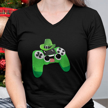 Patrick Day Shirts for Family, Funny Patrick Day shirts, st patrick's day Unisex T-Shirt/Hoodie/Sweatshirt HLT00 - Video Game Gaming St Patrick Day Gamer Boys St. Patty_s Day Premium T-Shirt