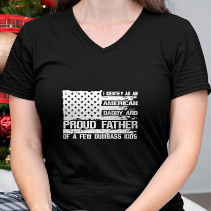 Gift for Dad Shirt, Funny Dad Unisex T-Shirt/Hoodie/Sweatshirt HLT00 – Proud Father of A Few Dumbass Kids Team Daddy Father_s Day T-Shirt