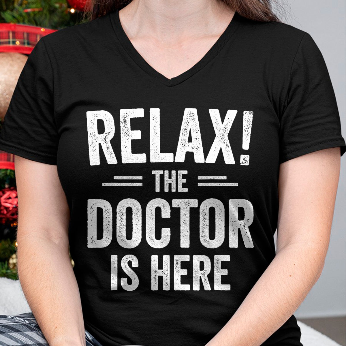 Best Doctor Shirt, Funny Doctor UnisexT-Shirt/Hoodie/Sweatshirt HLT00 - Relax The Doctor is Here T-Shirt