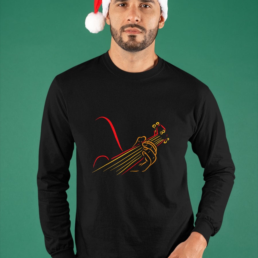 Guitar Lover Shirt, Funny Guitar UnisexT-Shirt/Hoodie/Sweatshirt HLT00 - Playing Guitar Guitarist Music Life Funny Gift T-Shirt