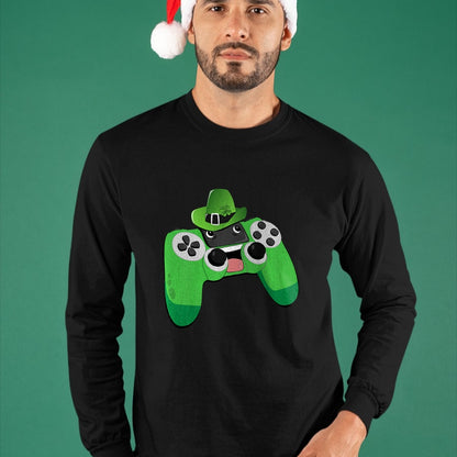 Patrick Day Shirts for Family, Funny Patrick Day shirts, st patrick's day Unisex T-Shirt/Hoodie/Sweatshirt HLT00 - Video Game Gaming St Patrick Day Gamer Boys St. Patty_s Day Premium T-Shirt