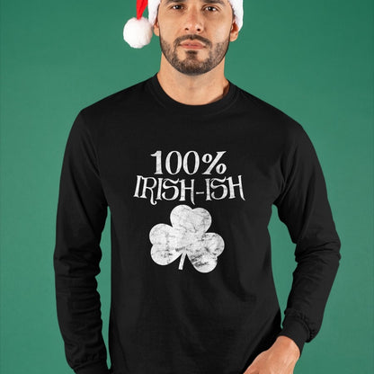 Patrick Day Shirts for Family, Funny Patrick Day shirts, st patrick's day Unisex T-Shirt/Hoodie/Sweatshirt HLT00 - St Patrick Day Shirt Women Men Kids - 100 Irish-ish Vintage