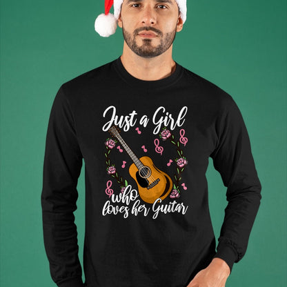 Guitar Lover Shirt, Funny Guitar UnisexT-Shirt/Hoodie/Sweatshirt HLT00 - Guitar Girl Guitarist Guitar Player Guitar Lover Gift T-Shirt Small