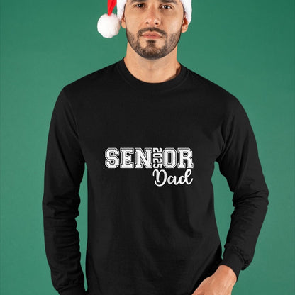 Gift for Dad Shirt, Funny Dad Unisex T-Shirt/Hoodie/Sweatshirt HLT00 – Proud Senior Dad 2025 Senior 2025 Dad Class Of 2025 Father T-Shirt