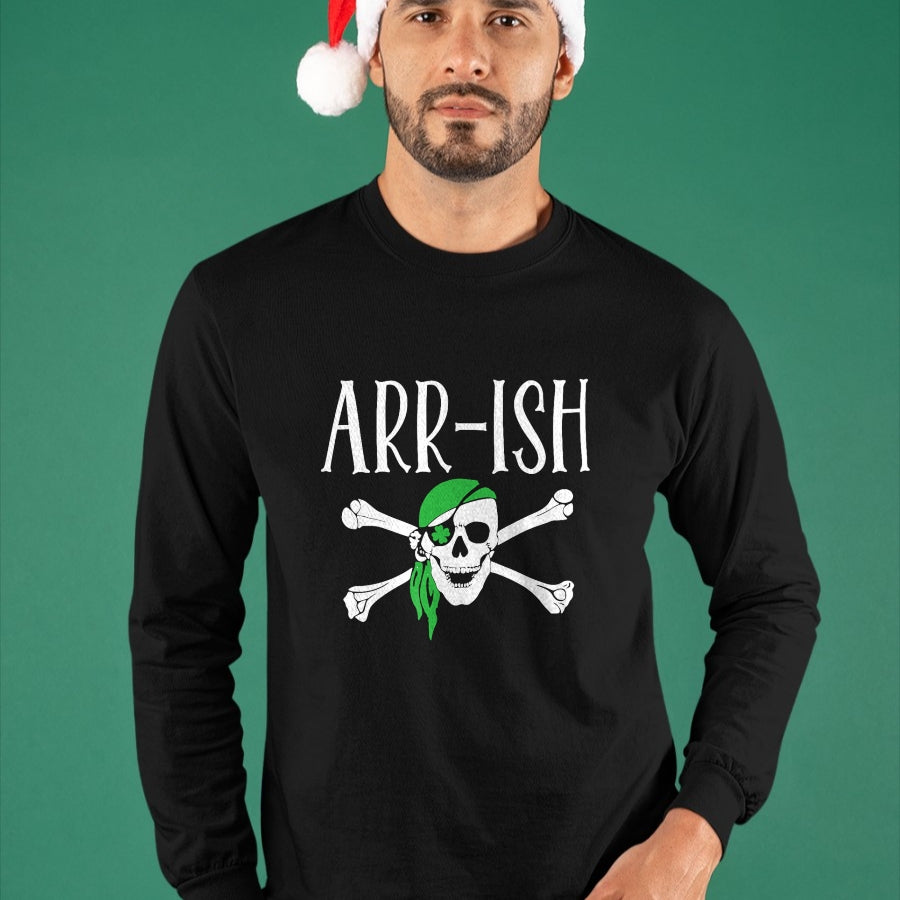 Patrick Day Shirts for Family, Funny Patrick Day shirts, st patrick's day Unisex T-Shirt/Hoodie/Sweatshirt HLT00 - Arrish Irish Pirate St. Patrick Day T-Shirt